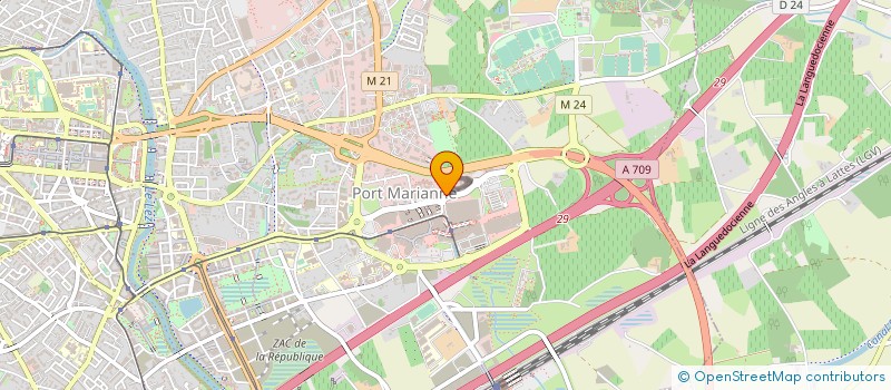 localisation de l'entreprise SNC NIMES ESPLANADE à MONTPELLIER
