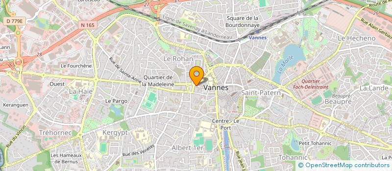 localisation de l'entreprise SNC NJP à VANNES