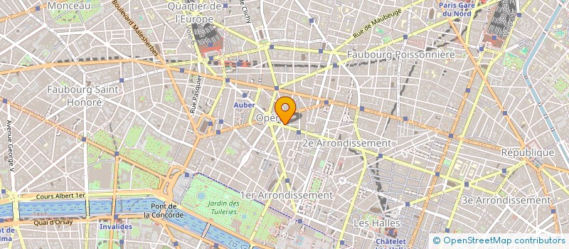 localisation de l'entreprise SNC NM FI 2 à PARIS