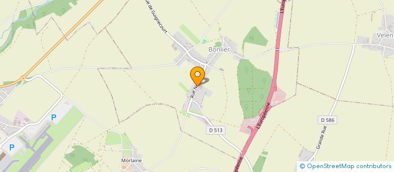 localisation de l'entreprise SNC NOYE  BONLIER