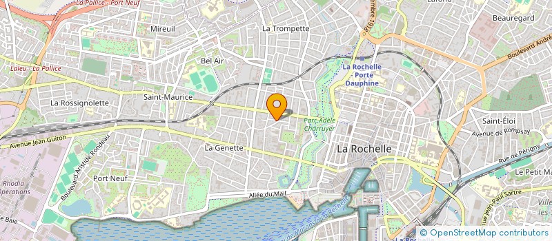 localisation de l'entreprise SNC O'HANA PITI  LA ROCHELLE