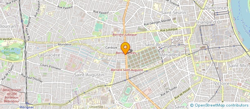 localisation de l'entreprise SNC OLMALI à BORDEAUX