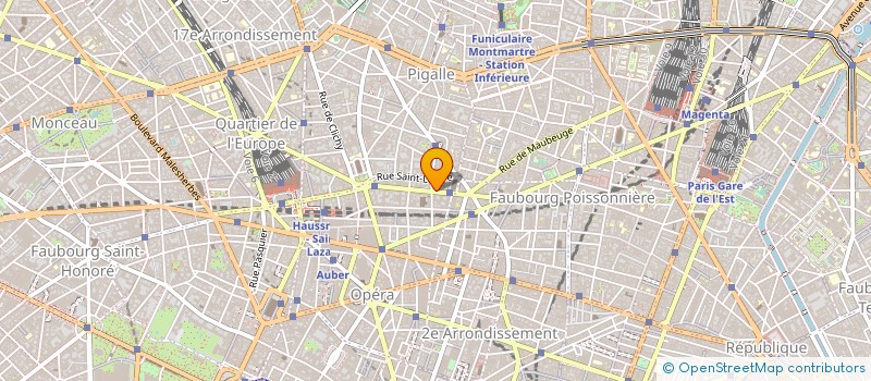 localisation de l'entreprise SNC OLYMPE 67  PARIS