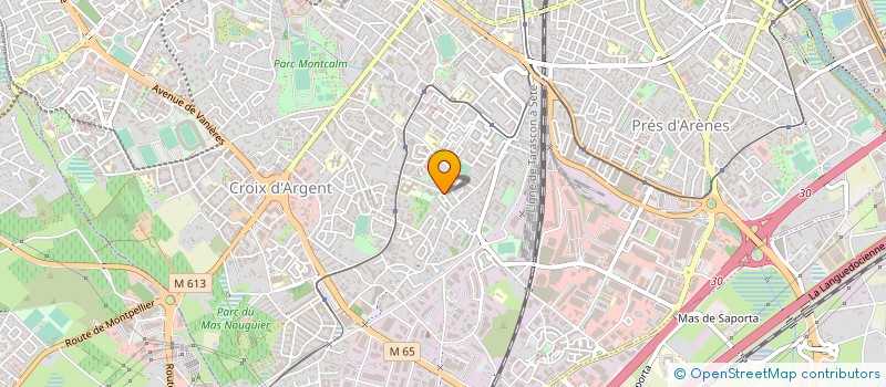 localisation de l'entreprise SNC P. LOSSO à MONTPELLIER