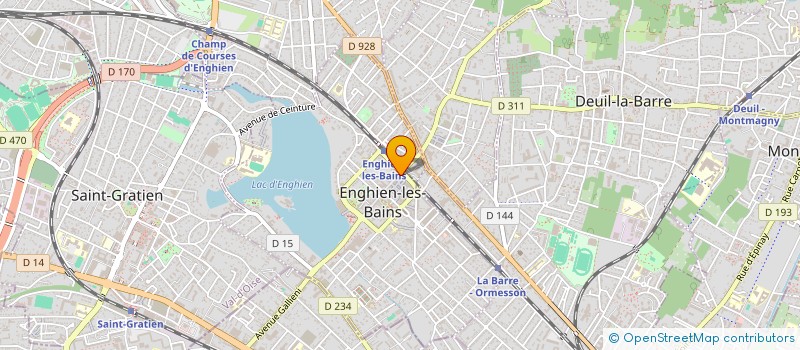 localisation de l'entreprise SNC PAIMBOEUF ET CIE à ENGHIEN-LES-BAINS