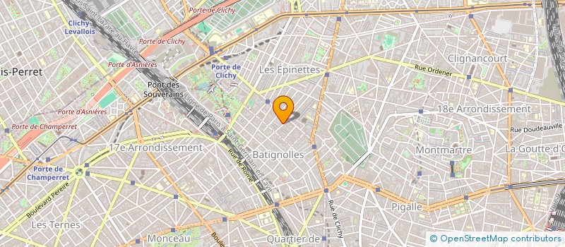 localisation de l'entreprise SNC PALAU  PARIS