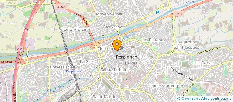 localisation de l'entreprise SNC PAMS BOUVIER GERAUD à PERPIGNAN