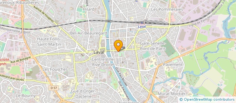 localisation de l'entreprise SNC PANA à LAVAL