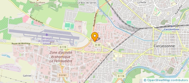 localisation de l'entreprise SNC PAONA  CARCASSONNE