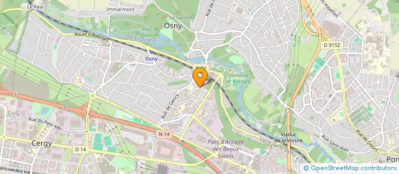 localisation de l'entreprise SNC PARAPHARMACIE DE L OSERAIE à OSNY