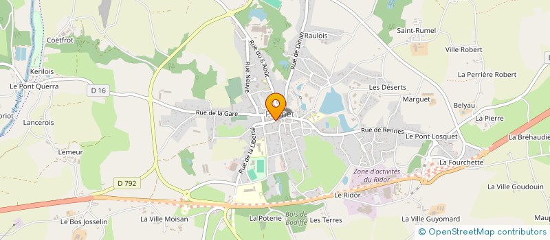 localisation de l'entreprise SNC PARERE BERTHIER à PLEMET