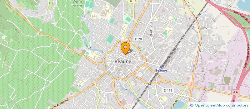 localisation de l'entreprise SNC PATRI-GEST CONSEIL à BEAUNE