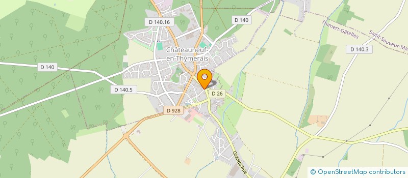 localisation de l'entreprise SNC PAUCOT à CHATEAUNEUF-EN-THYMERAIS