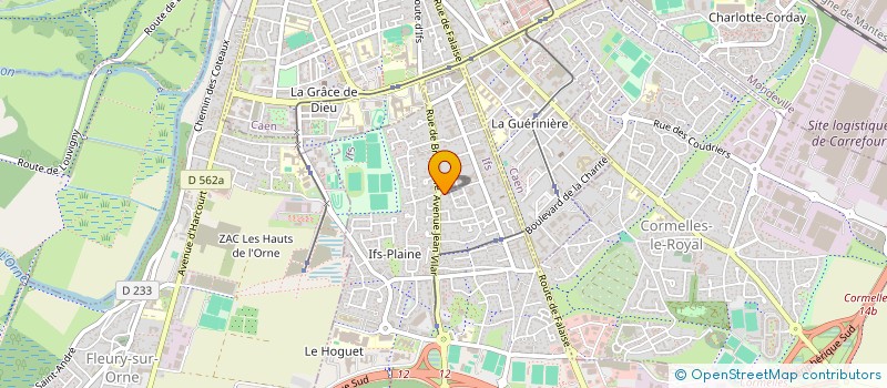 localisation de l'entreprise SNC PELLERIN  IFS