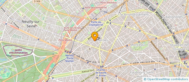 localisation de l'entreprise SNC PERAUD & CIE  PARIS