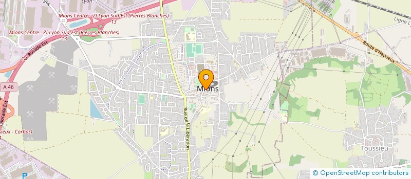 localisation de l'entreprise SNC PETETIN PHARMACIE DU VILLAGE  MIONS