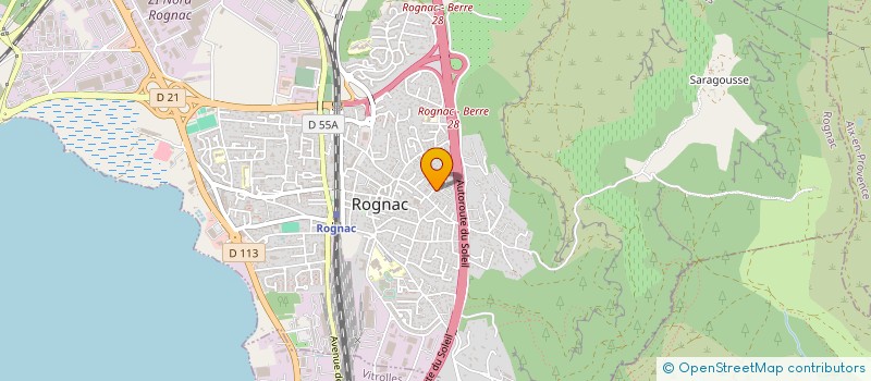 localisation de l'entreprise SNC PETRU2B  ROGNAC