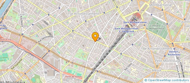 localisation de l'entreprise SNC PHARMACIE BRANCION VOUILLE  PARIS