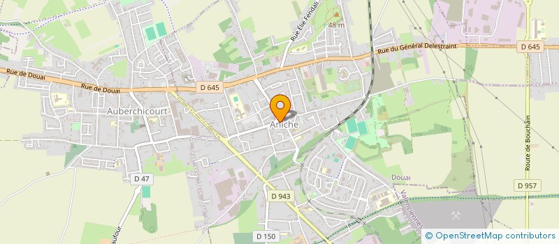 localisation de l'entreprise SNC PHARMACIE CHIVOT SULMONT  ANICHE