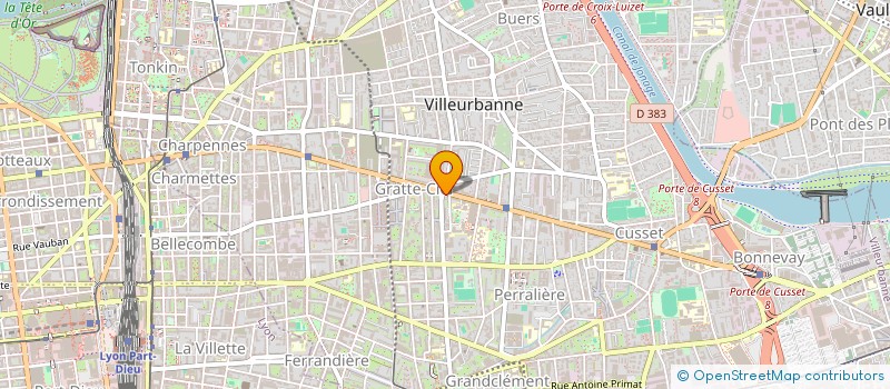 localisation de l'entreprise SNC PHARMACIE DAVIET à VILLEURBANNE