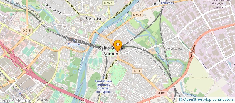 localisation de l'entreprise SNC PHARMACIE DE LA MAIRIE à SAINT-OUEN-L'AUMONE
