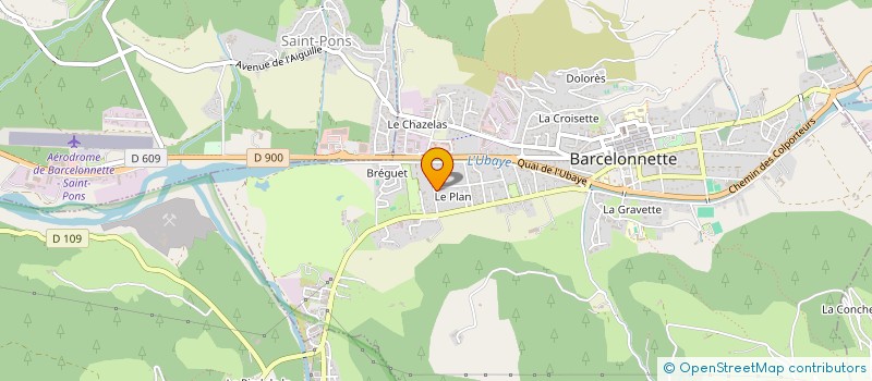 localisation de l'entreprise SNC PHARMACIE DE PRA LOUP à UVERNET-FOURS