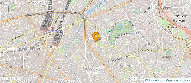 localisation de l'entreprise SNC PHARMACIE FERNANDES  PARIS