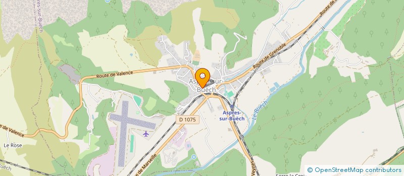 localisation de l'entreprise SNC PHARMACIE PAGE ET VIVENS à ASPRES-SUR-BUECH