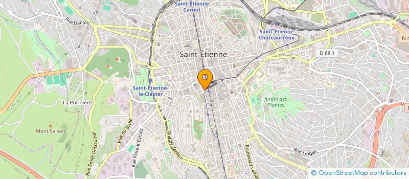 localisation de l'entreprise SNC PHARMACIE PRINCIPALE à SAINT-ETIENNE