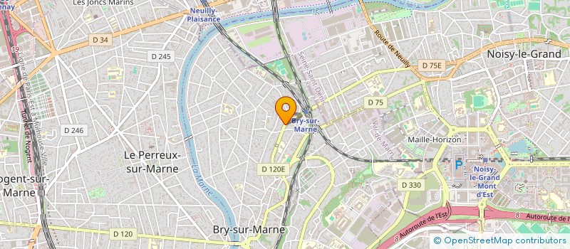 localisation de l'entreprise SNC PHILIPPE & CHRISTOPHE GARDES à BRY SUR MARNE