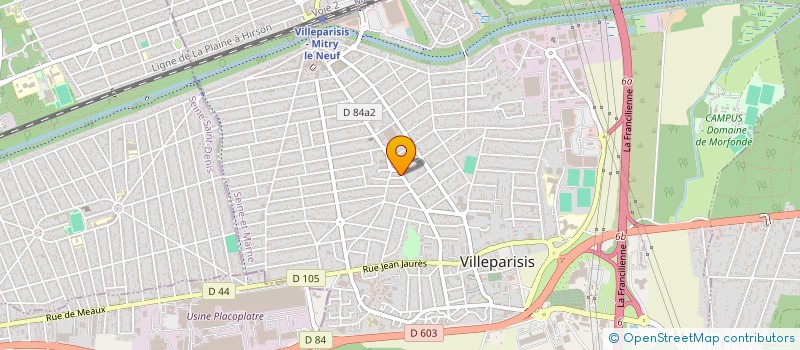 localisation de l'entreprise SNC PICARD GILLES ET CHANTAL à VILLEPARISIS