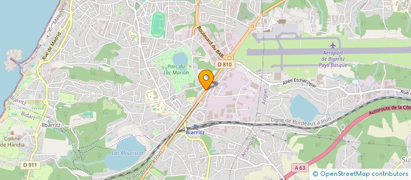 localisation de l'entreprise SNC PICOT ARCHIPEL à BIARRITZ