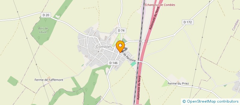 localisation de l'entreprise SNC PIERSON à COMBLES