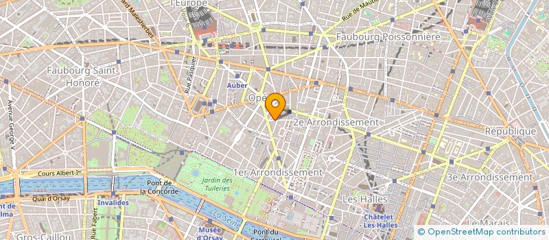 localisation de l'entreprise SNC PLACIDE EUROPE à PARIS