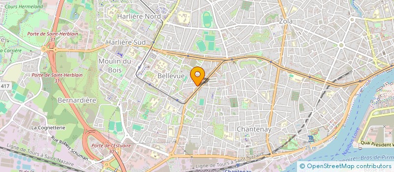 localisation de l'entreprise SNC PLD à NANTES