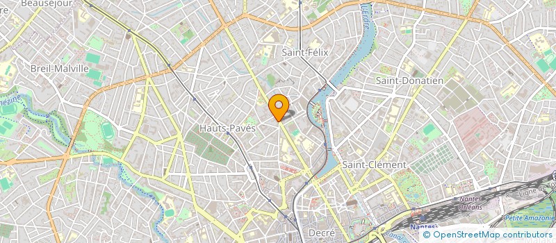 localisation de l'entreprise SNC POIRIER THOUZEAU à NANTES