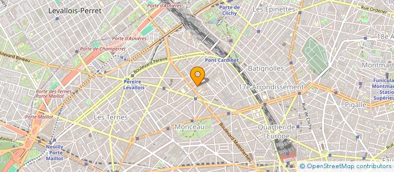 localisation de l'entreprise SNC POLARIS  PARIS