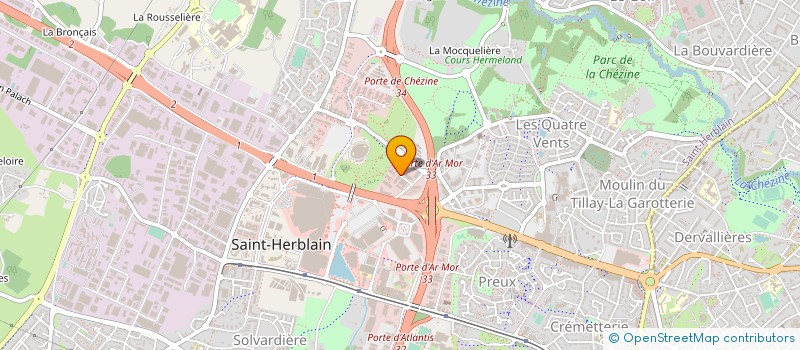 localisation de l'entreprise SNC PONTCHAILLOU  LA MADELEINE