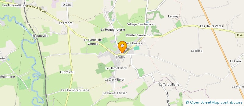 localisation de l'entreprise SNC PORBELO  QUETTREVILLE-SUR-SIENNE