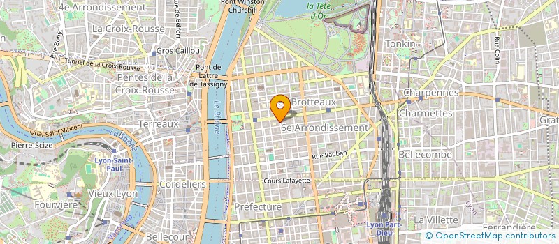 localisation de l'entreprise SNC POROS ET COMPAGNIE à LYON