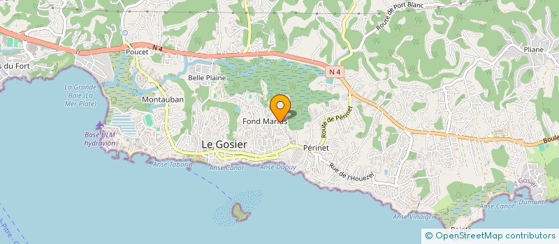 localisation de l'entreprise SNC POTENTIEL à LE GOSIER