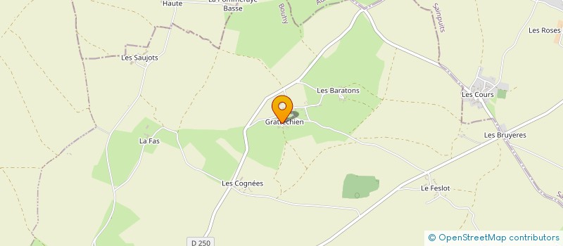 localisation de l'entreprise SNC POUILLOT  BOUHY