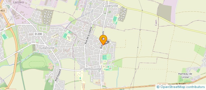 localisation de l'entreprise SNC PROFICHET ET CIE à DEMOUVILLE