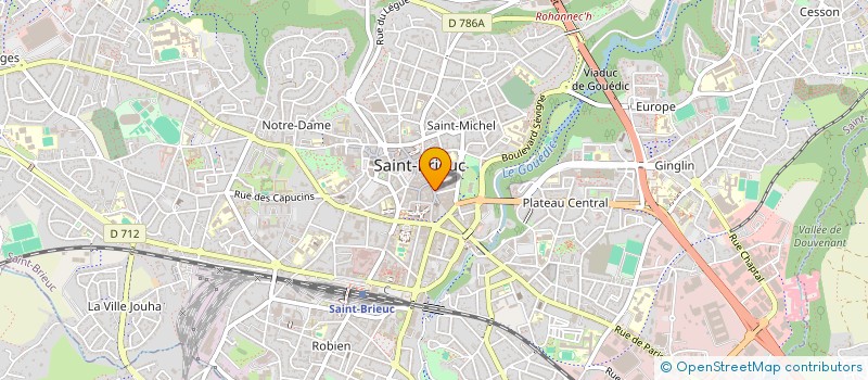 localisation de l'entreprise SNC PROFIL à SAINT-BRIEUC