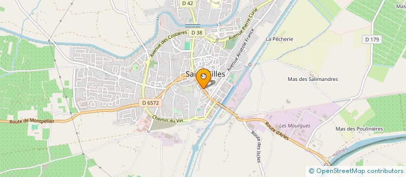 localisation de l'entreprise SNC PRONE à SAINT-GILLES