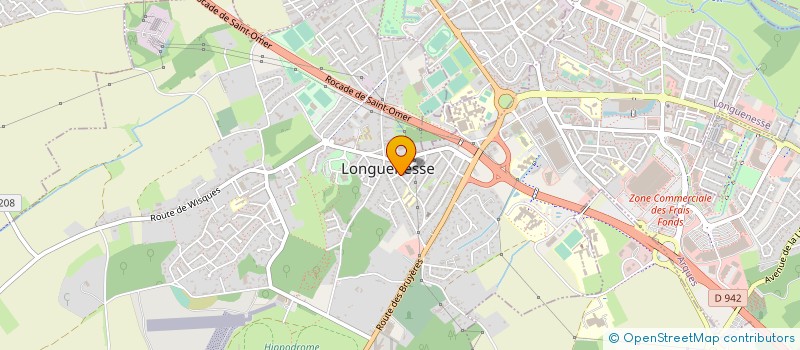 localisation de l'entreprise SNC PRUVOST JACQUES ET PIERRE  LONGUENESSE