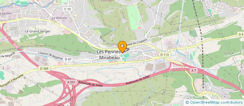 localisation de l'entreprise SNC R.S. à LES PENNES-MIRABEAU