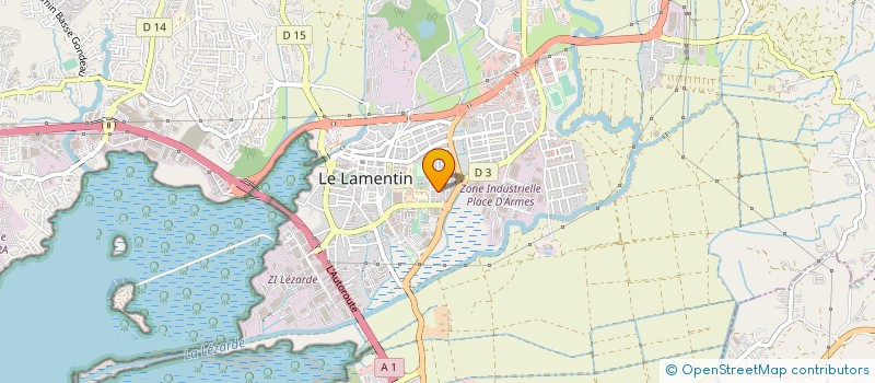 localisation de l'entreprise SNC R7L INDUSTRIES  LE LAMENTIN