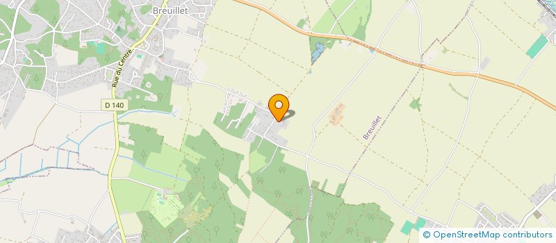 localisation de l'entreprise SNC RANALLETTA  BREUILLET