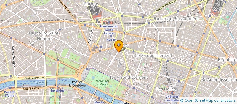 localisation de l'entreprise SNC RANELAGH 90 à PARIS